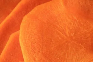 Zoom brut sur de la carotte