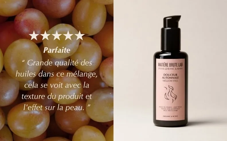 Diptyque de l'huile douceur automnale et un avis